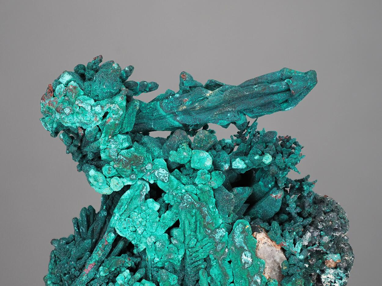 Native Copper & Brochantite