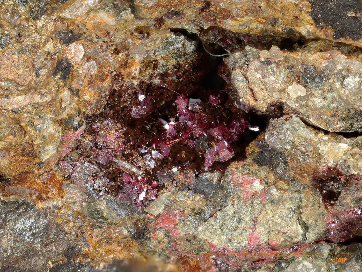 Chalcotrichite & Cuprite