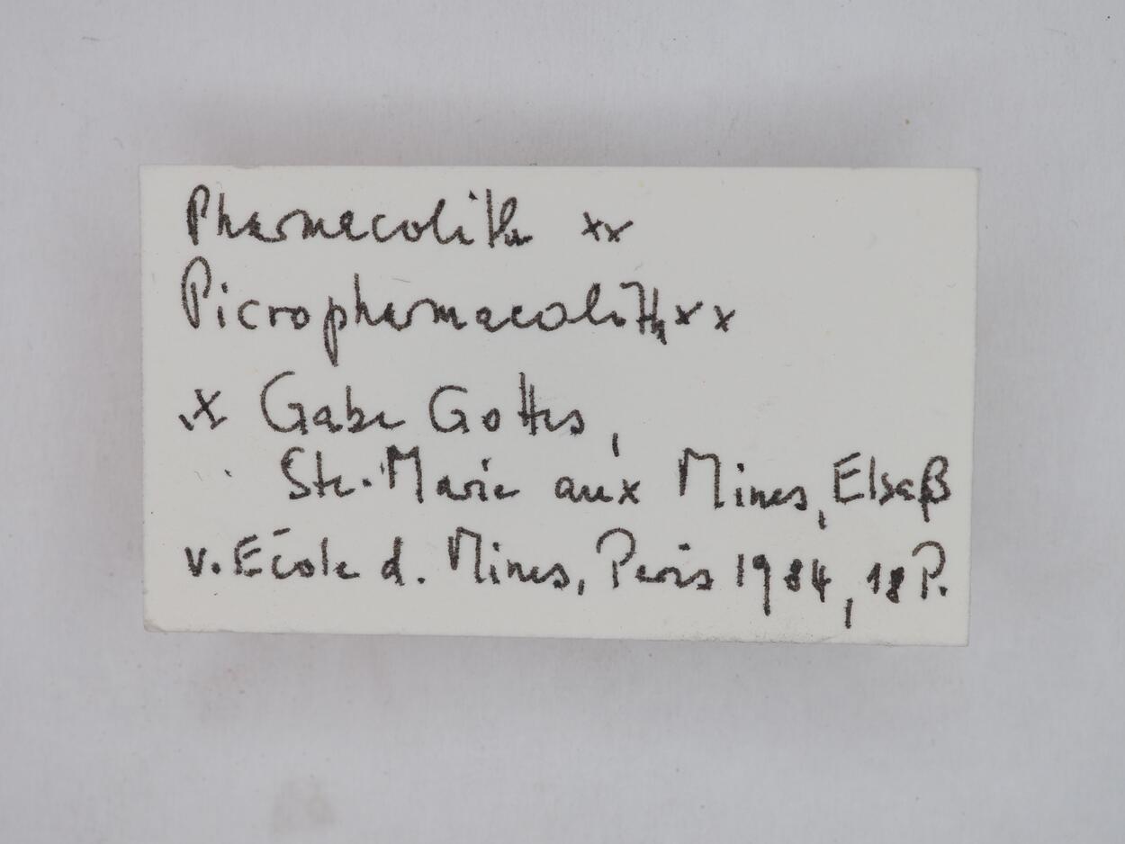 Pharmacolite & Picropharmacolite