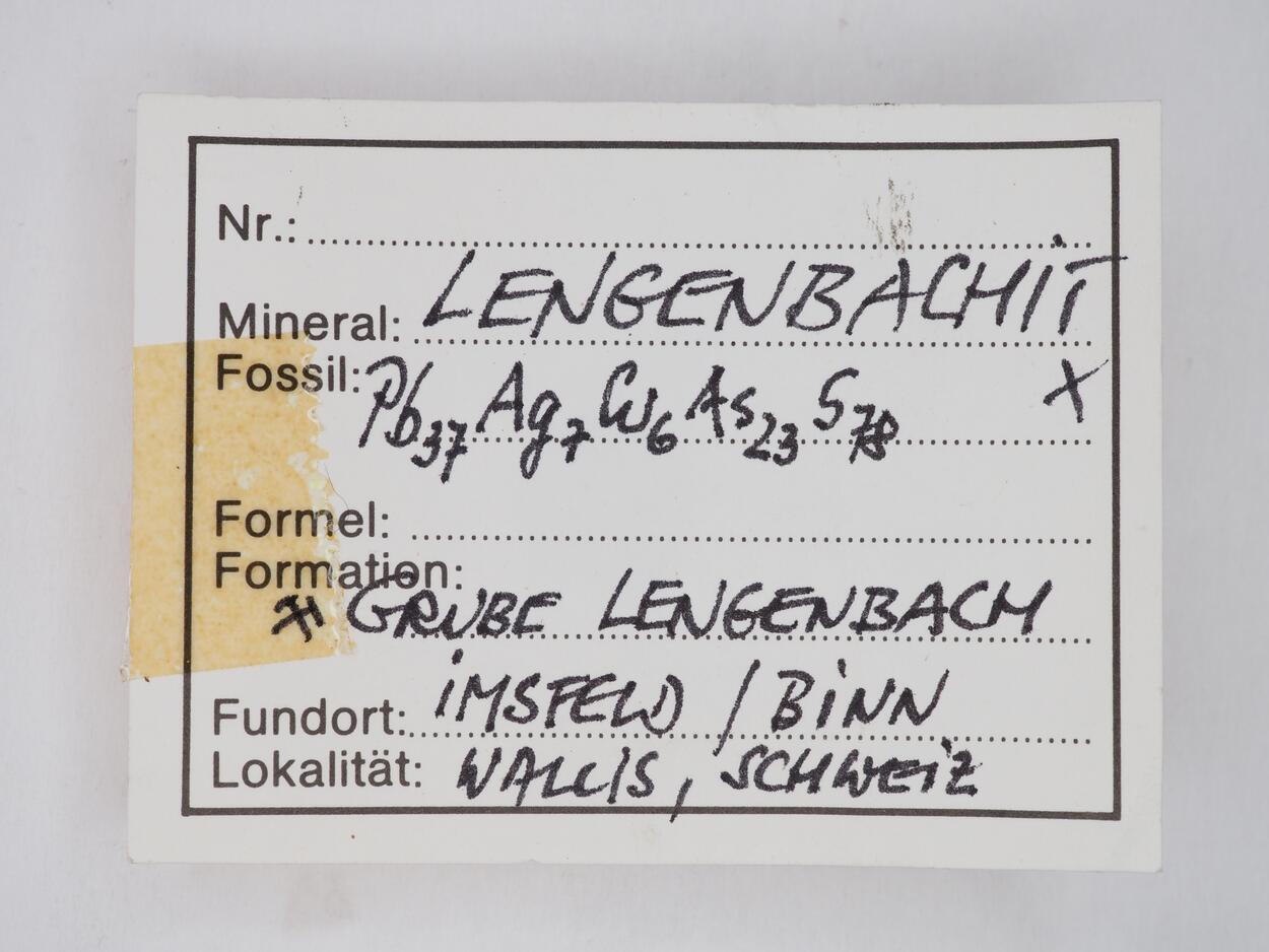 Lengenbachite