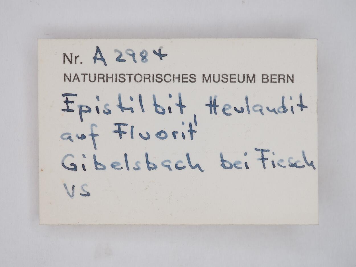 Fluorite With Heulandite-Ca & Epistilbite