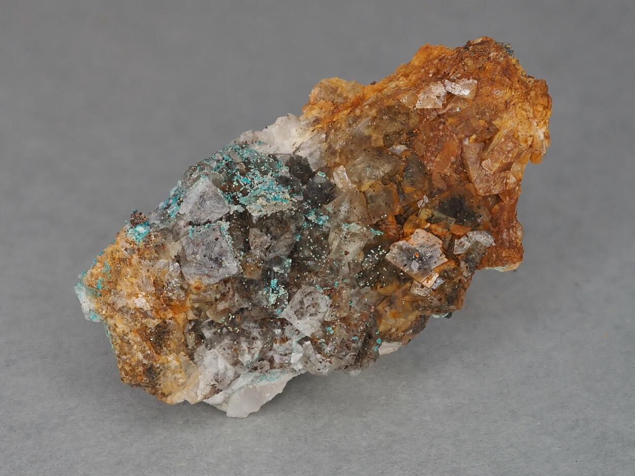 Serpierite & Fluorite