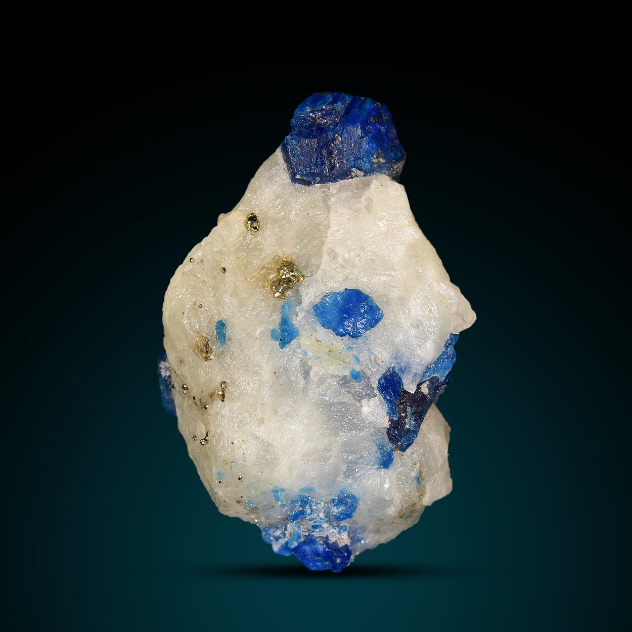 Sodalite With Lazurite & Calcite