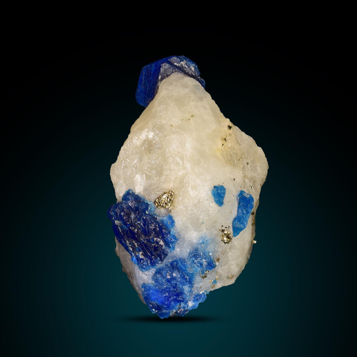 Sodalite With Lazurite & Calcite