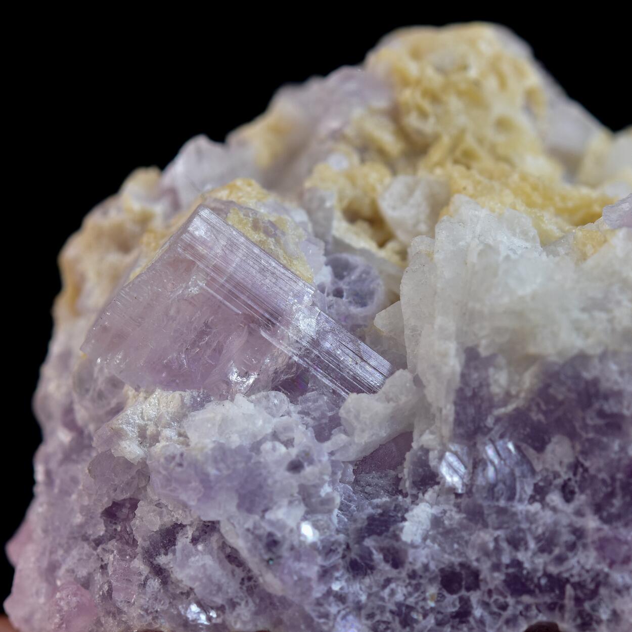 Tourmaline With Lepidolite