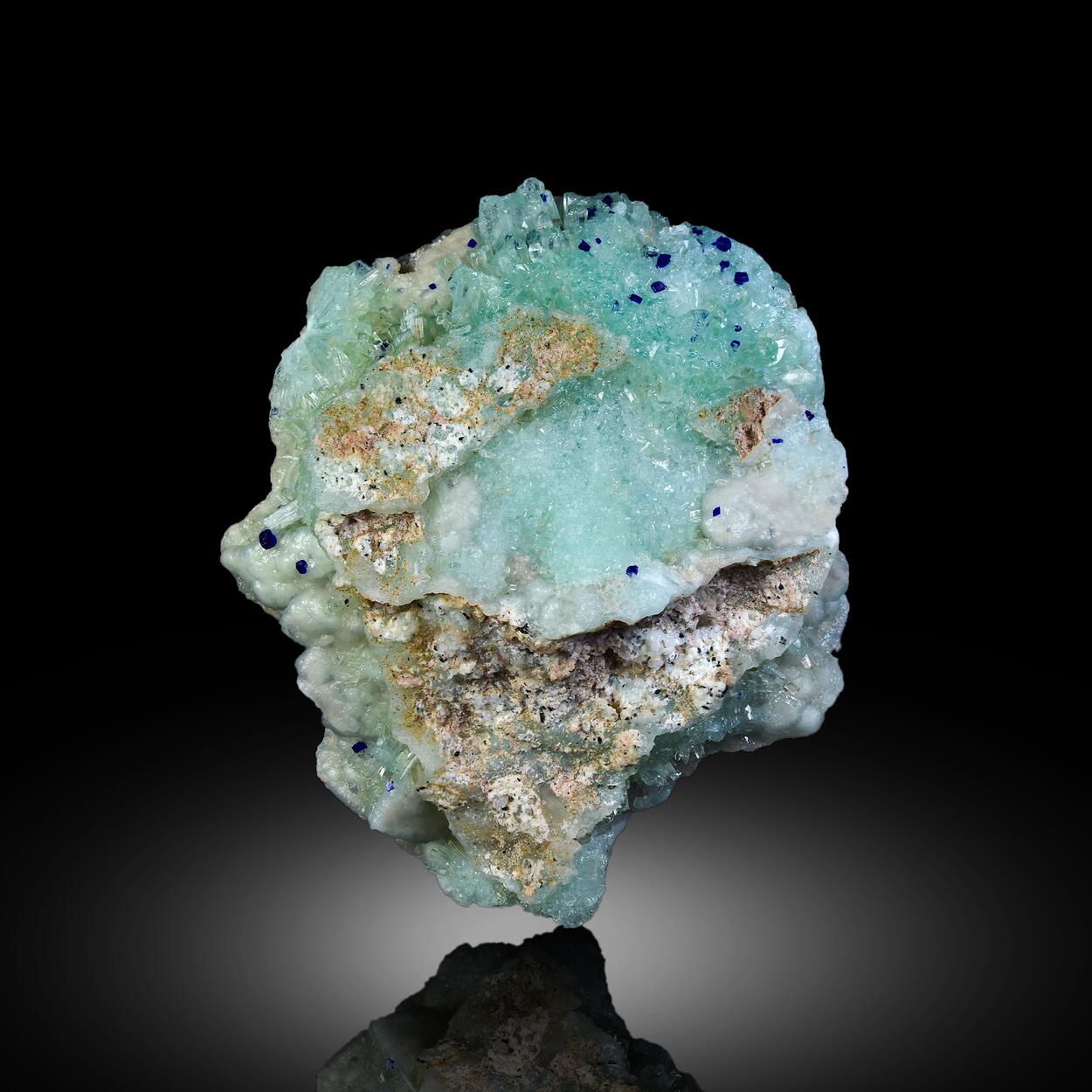 Aragonite With Lazurite