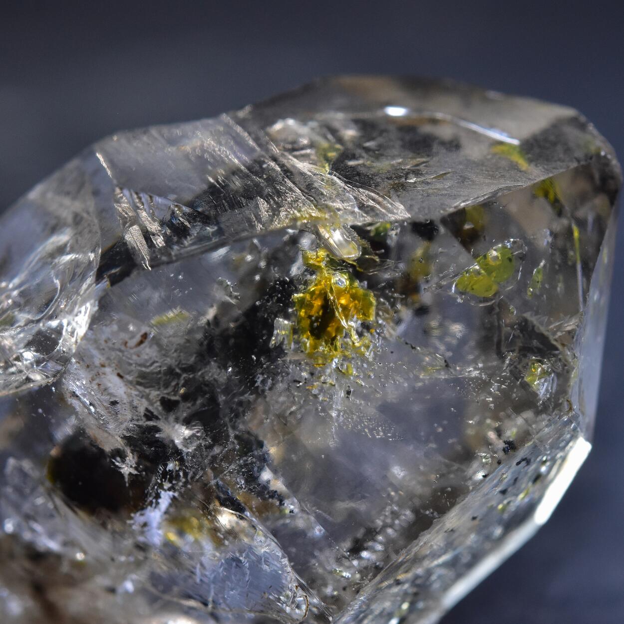 Quartz With Petroleum
