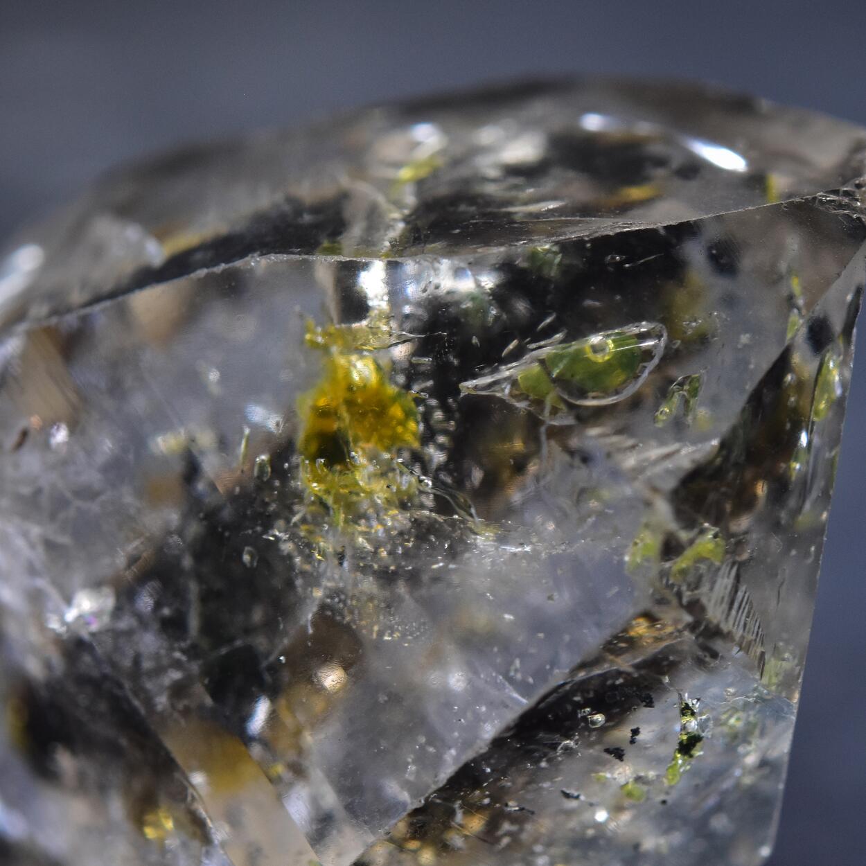 Quartz With Petroleum