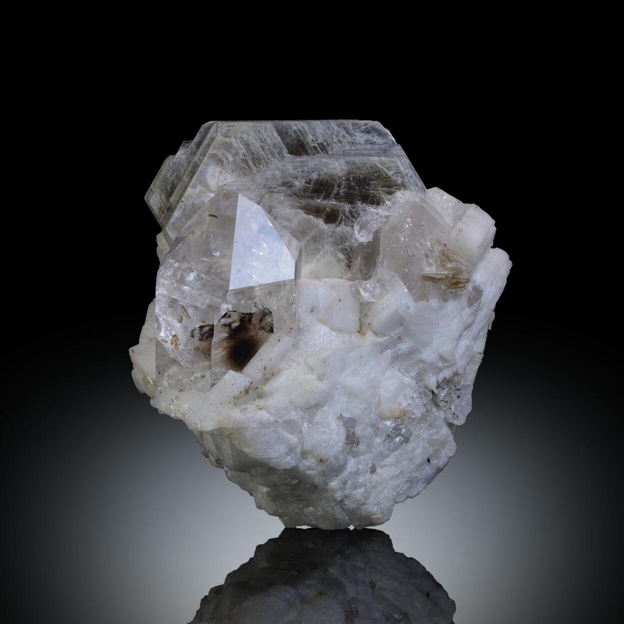 Quartz With Muscovite & Feldspar