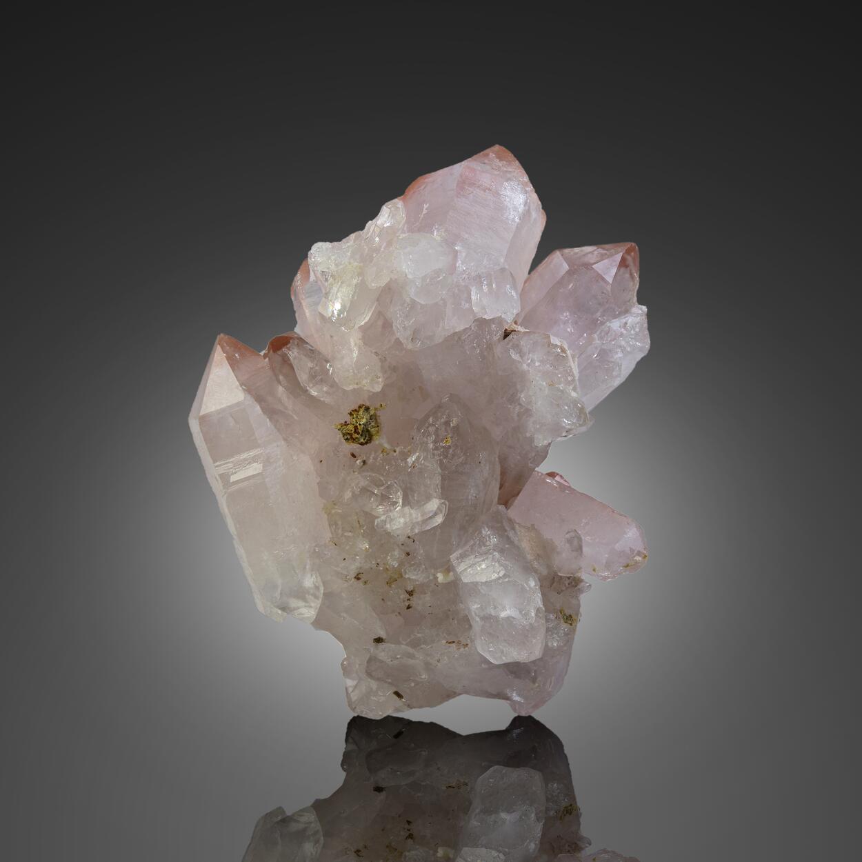 Quartz With Hematite
