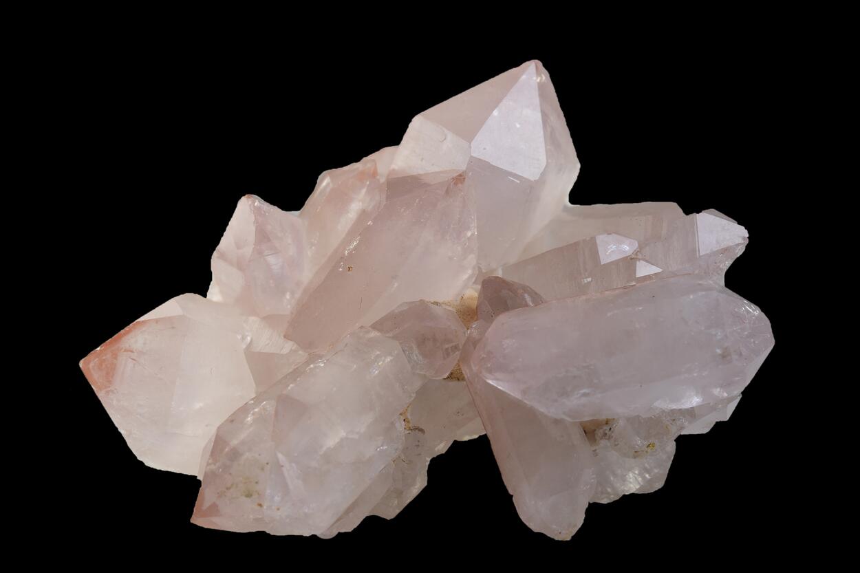 Quartz With Hematite