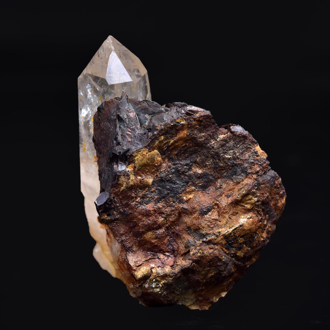 Quartz With Siderite