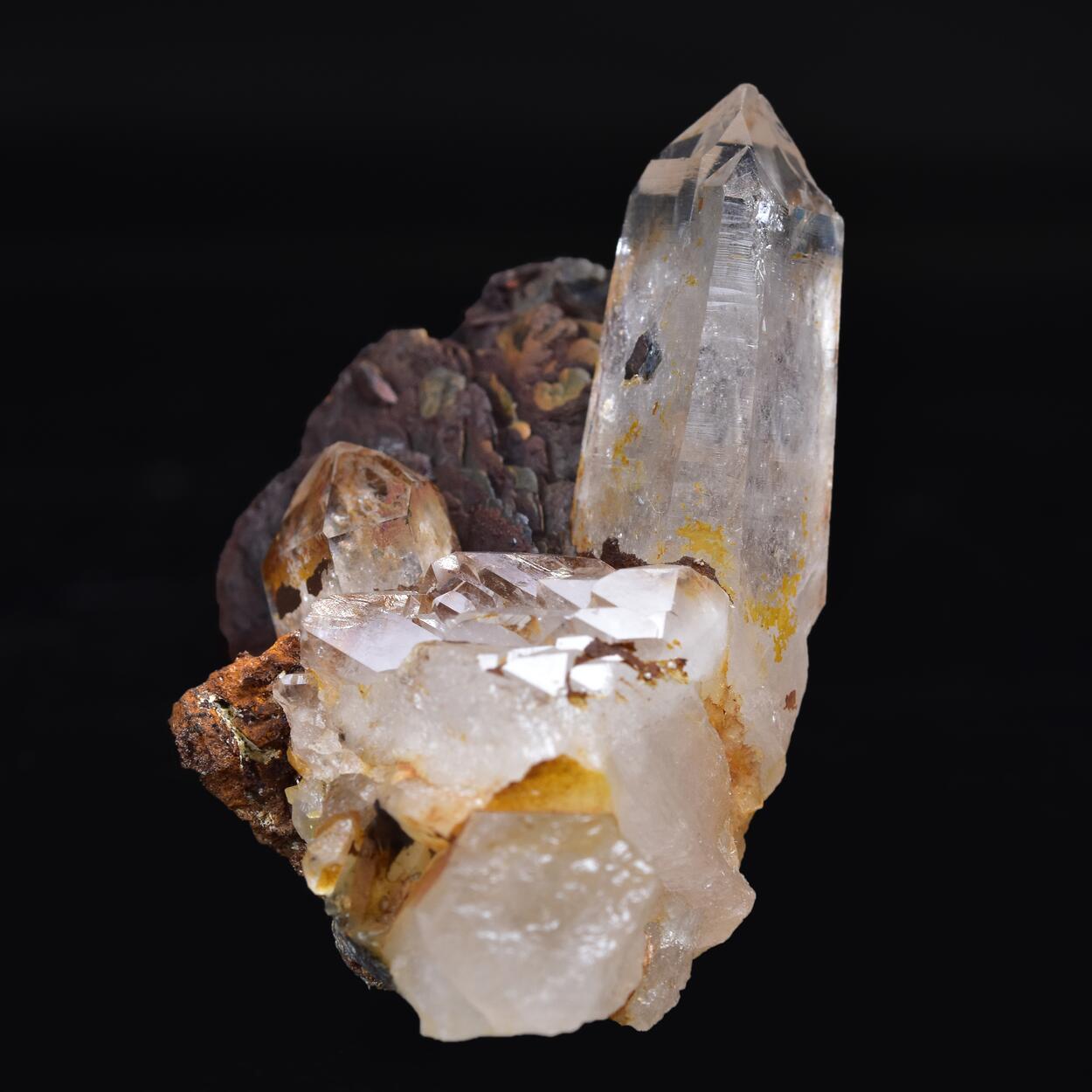 Quartz With Siderite