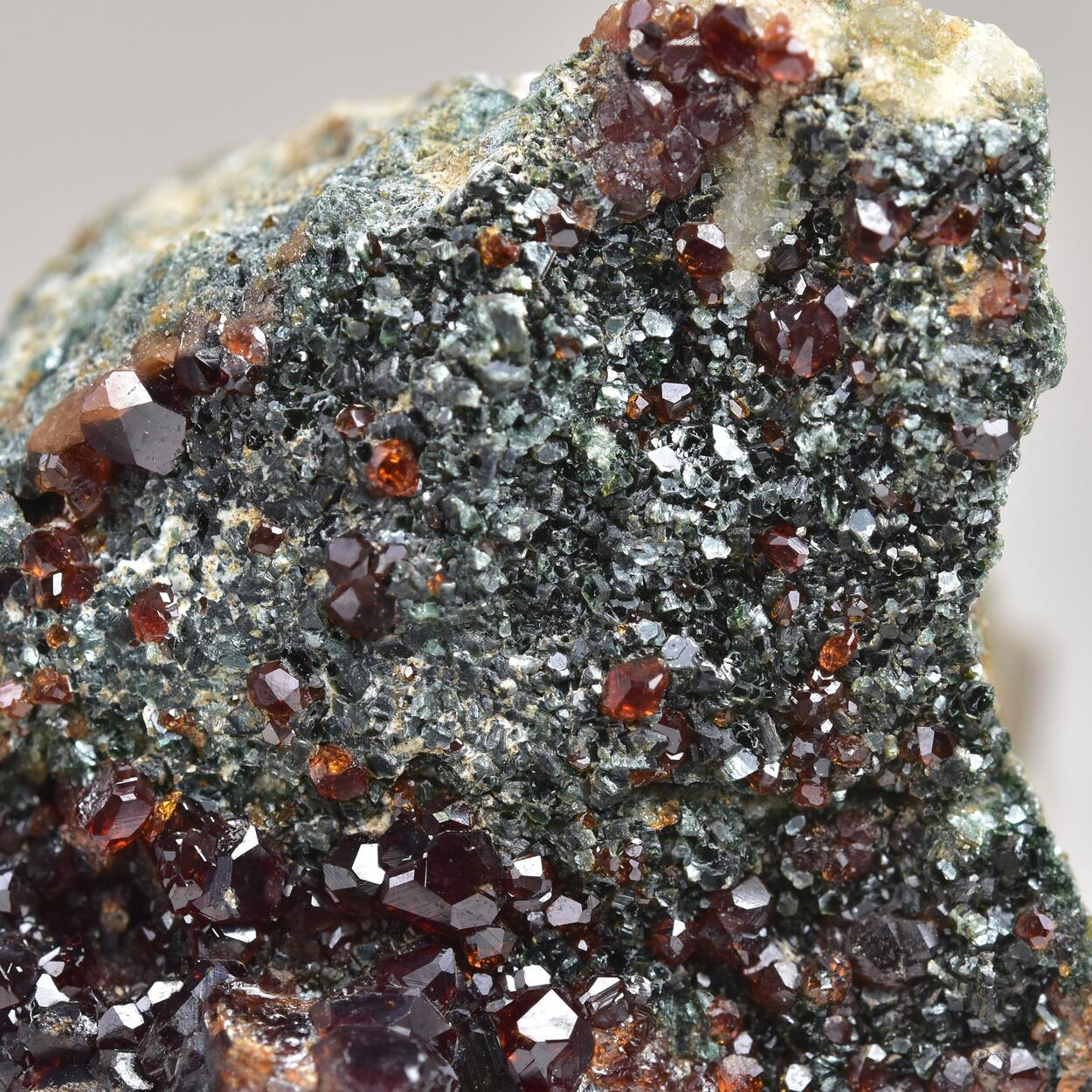 Spessartine With Clinochlore