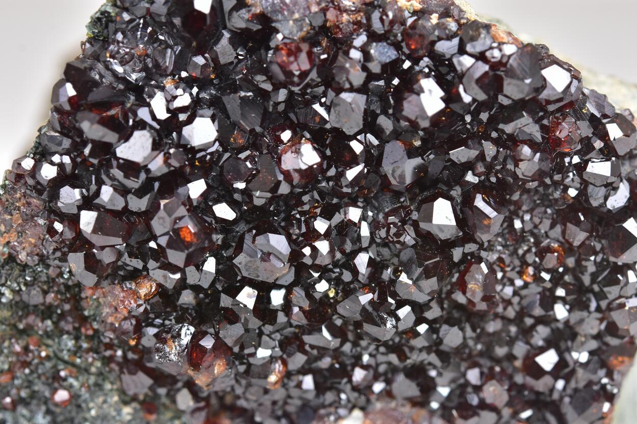 Spessartine With Clinochlore