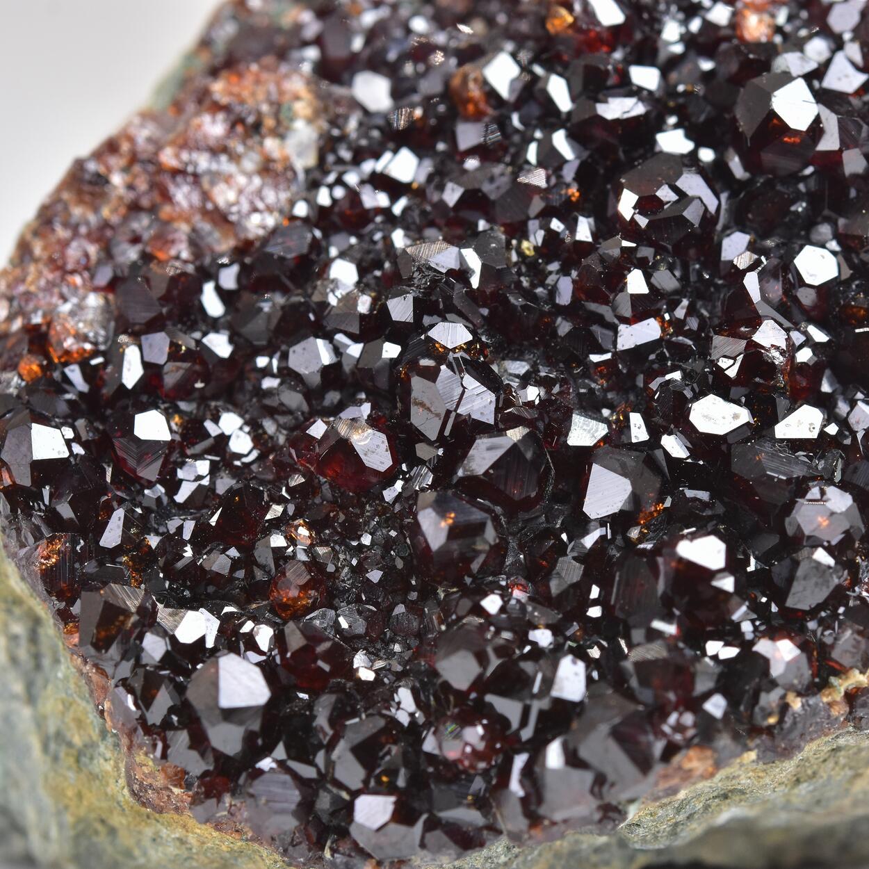 Spessartine With Clinochlore