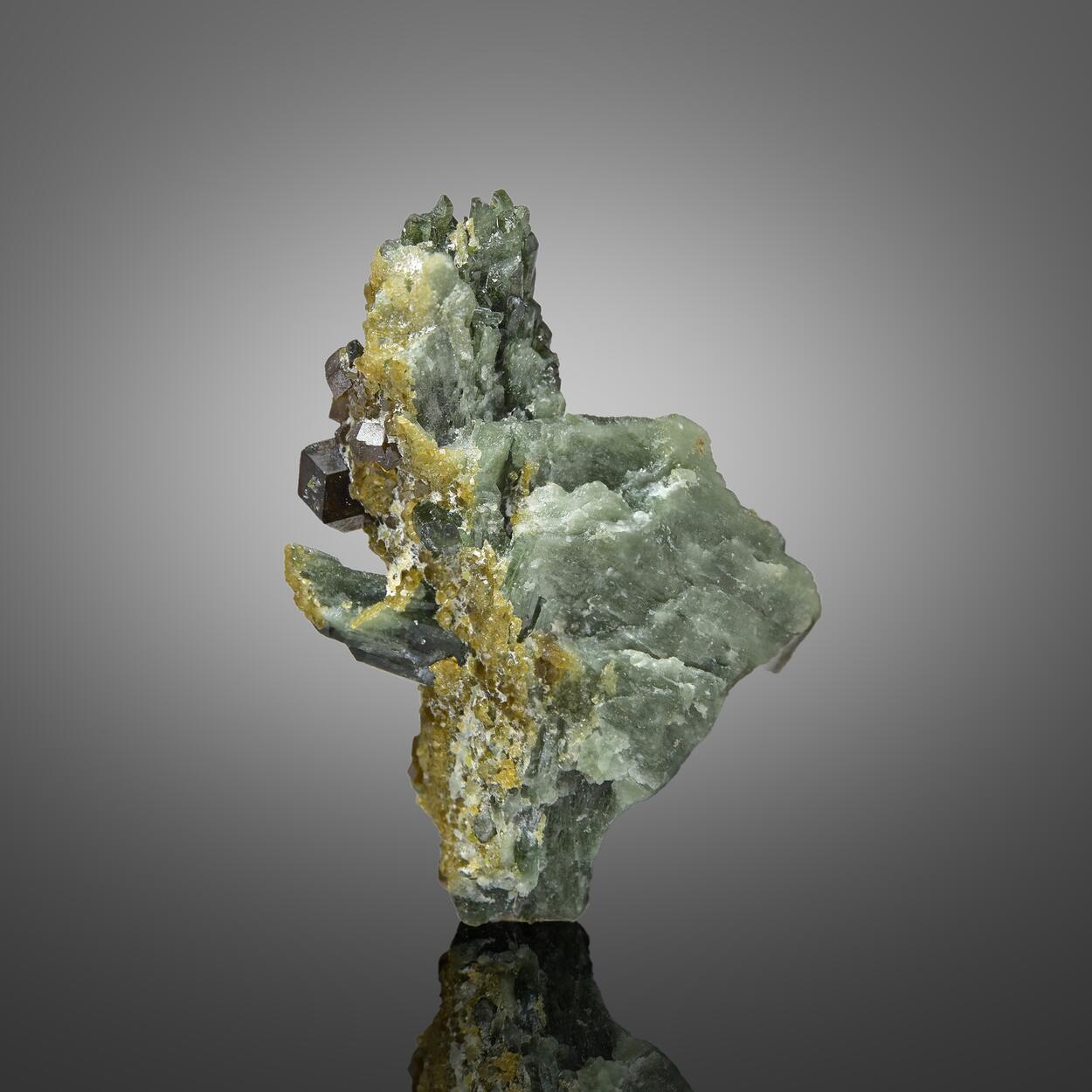 Diopside With Andradite & Grossular