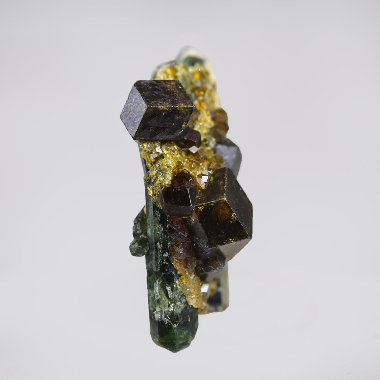 Garnet Var Andradite With Grossular & Diopside
