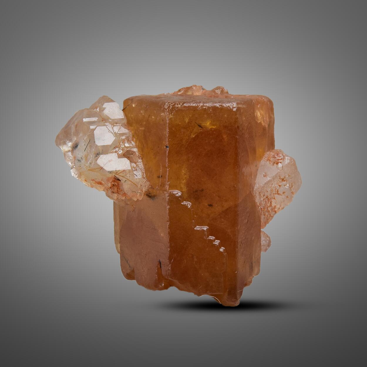 Bastnäsite-(Ce) with Quartz
