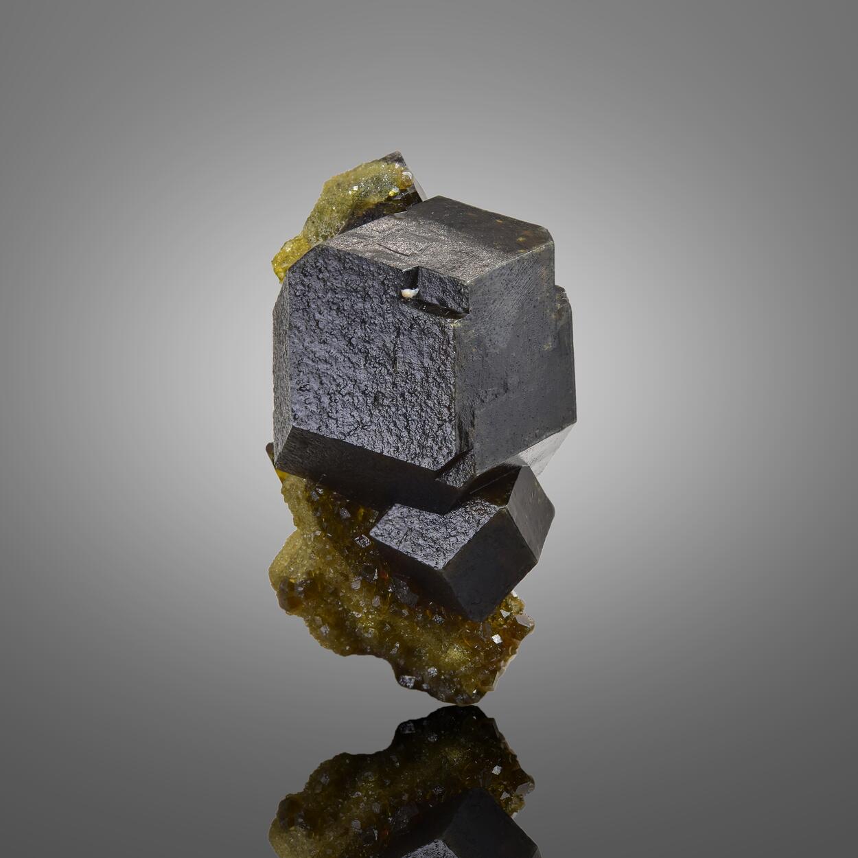 Garnet Var Andradite With Diopside & Vesuvianite