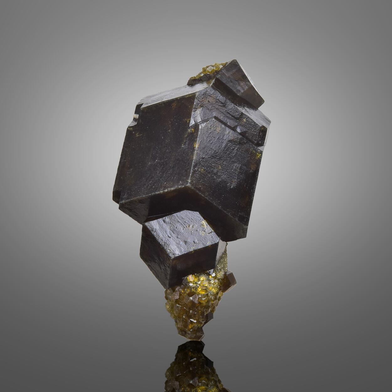Garnet Var Andradite With Diopside & Vesuvianite