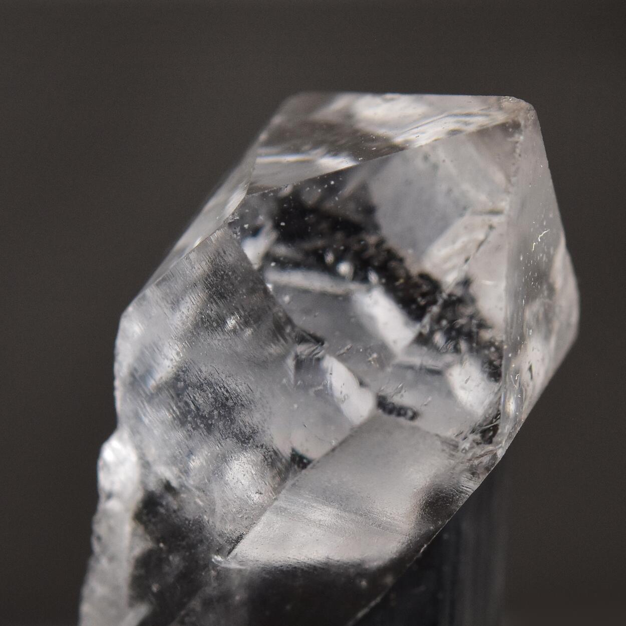 Quartz With Schorl