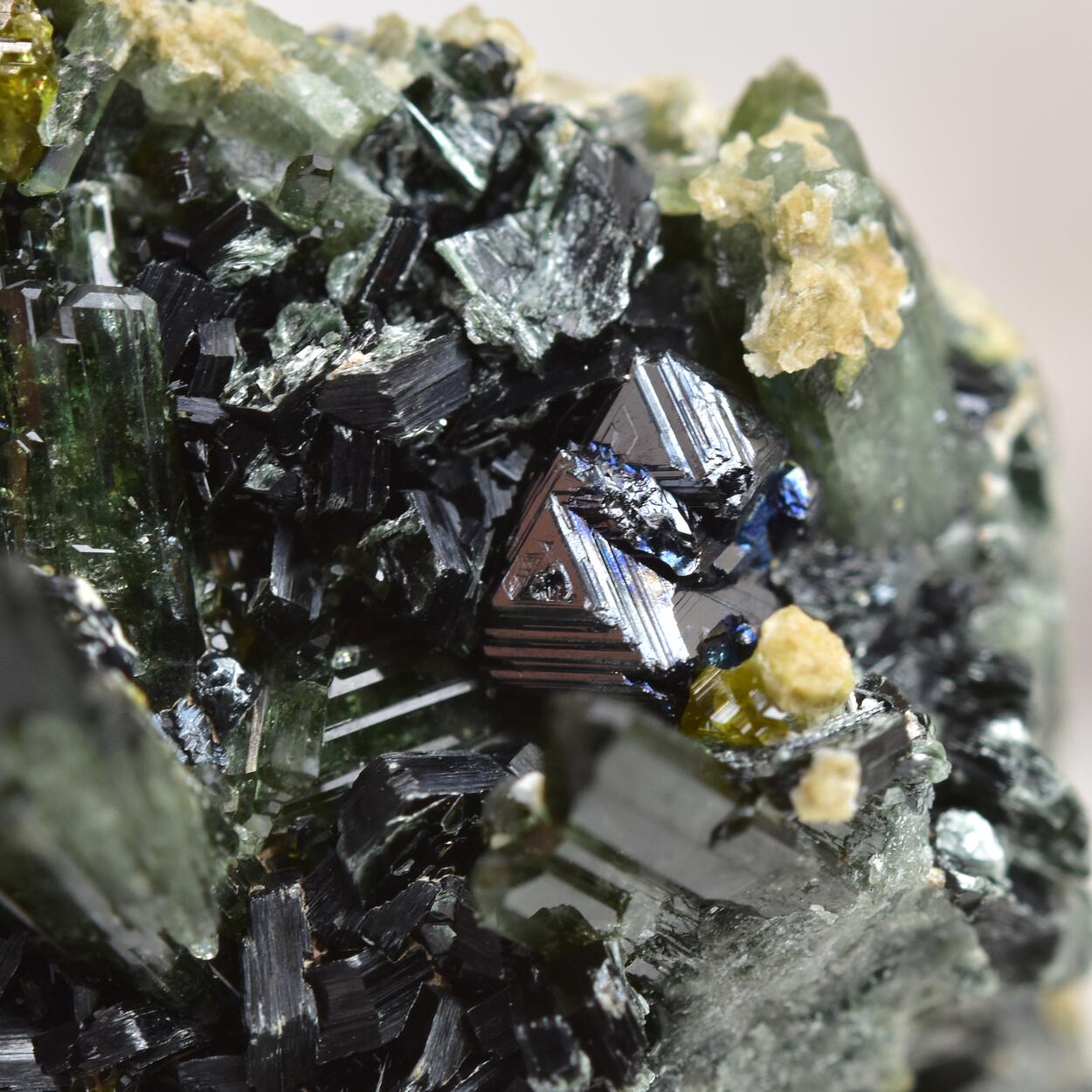 Magnetite With Clinochlore Diopside & Vesuvianite