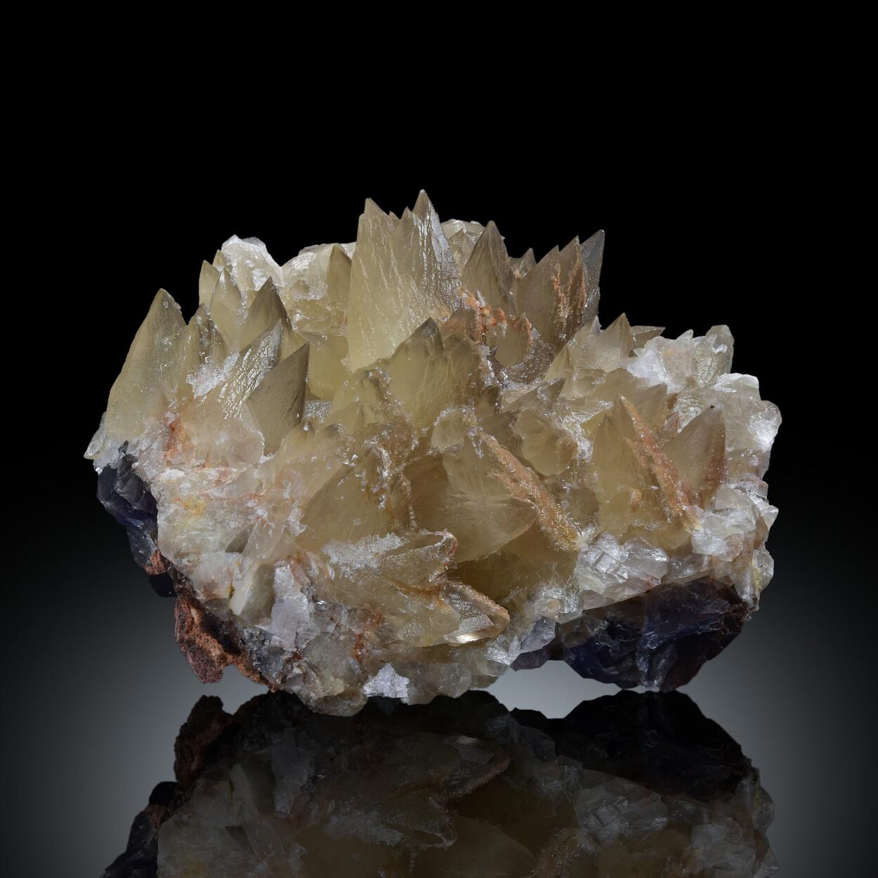 Calcite With Fluorite