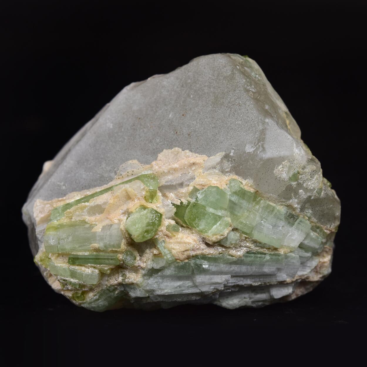 Tourmaline With Quartz