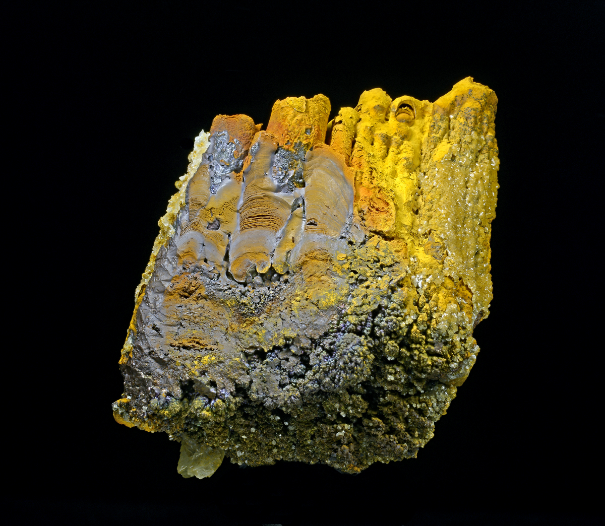 Limonite Psm Goethite & Calcite