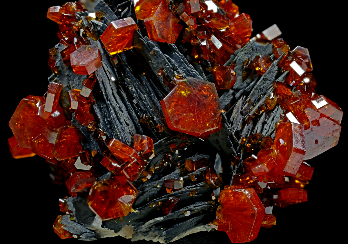 Vanadinite On Baryte