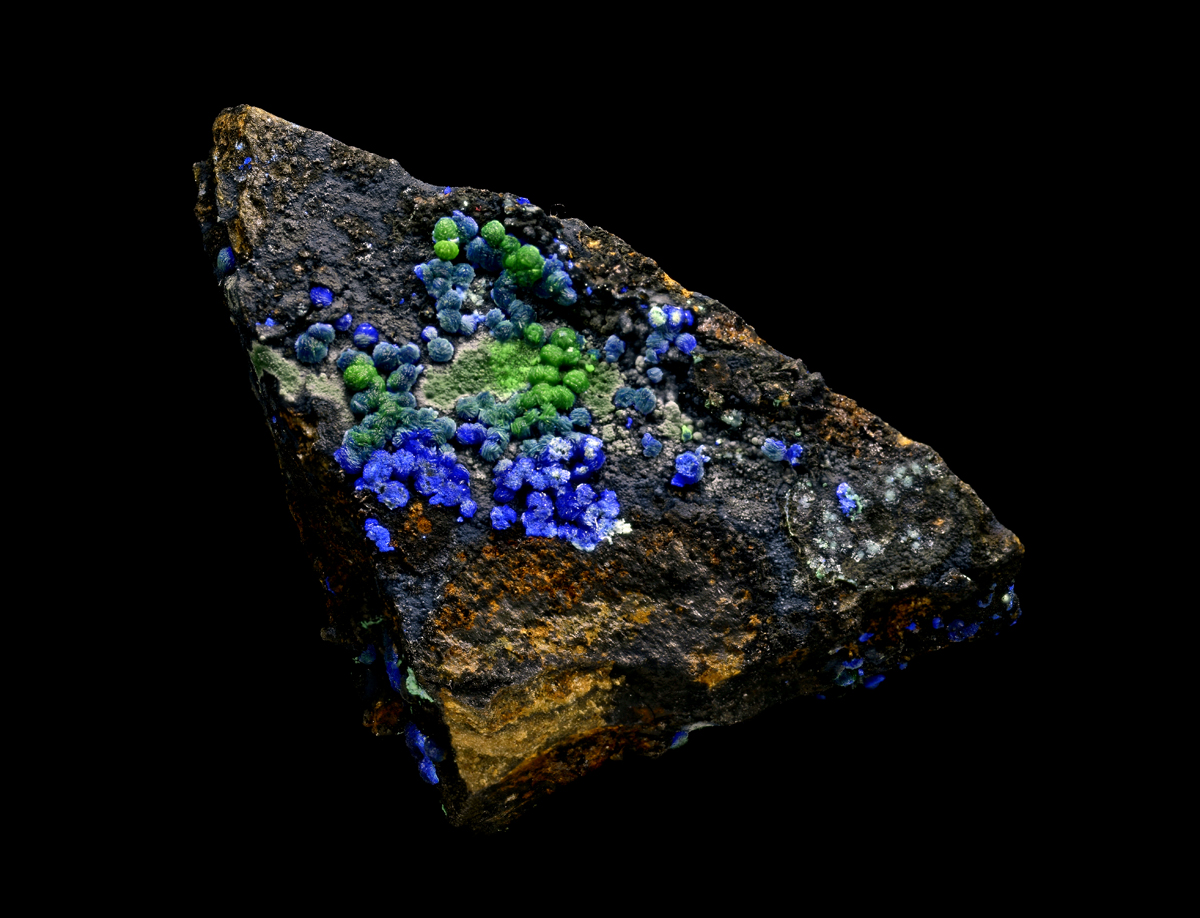 Conichalcite & Azurite