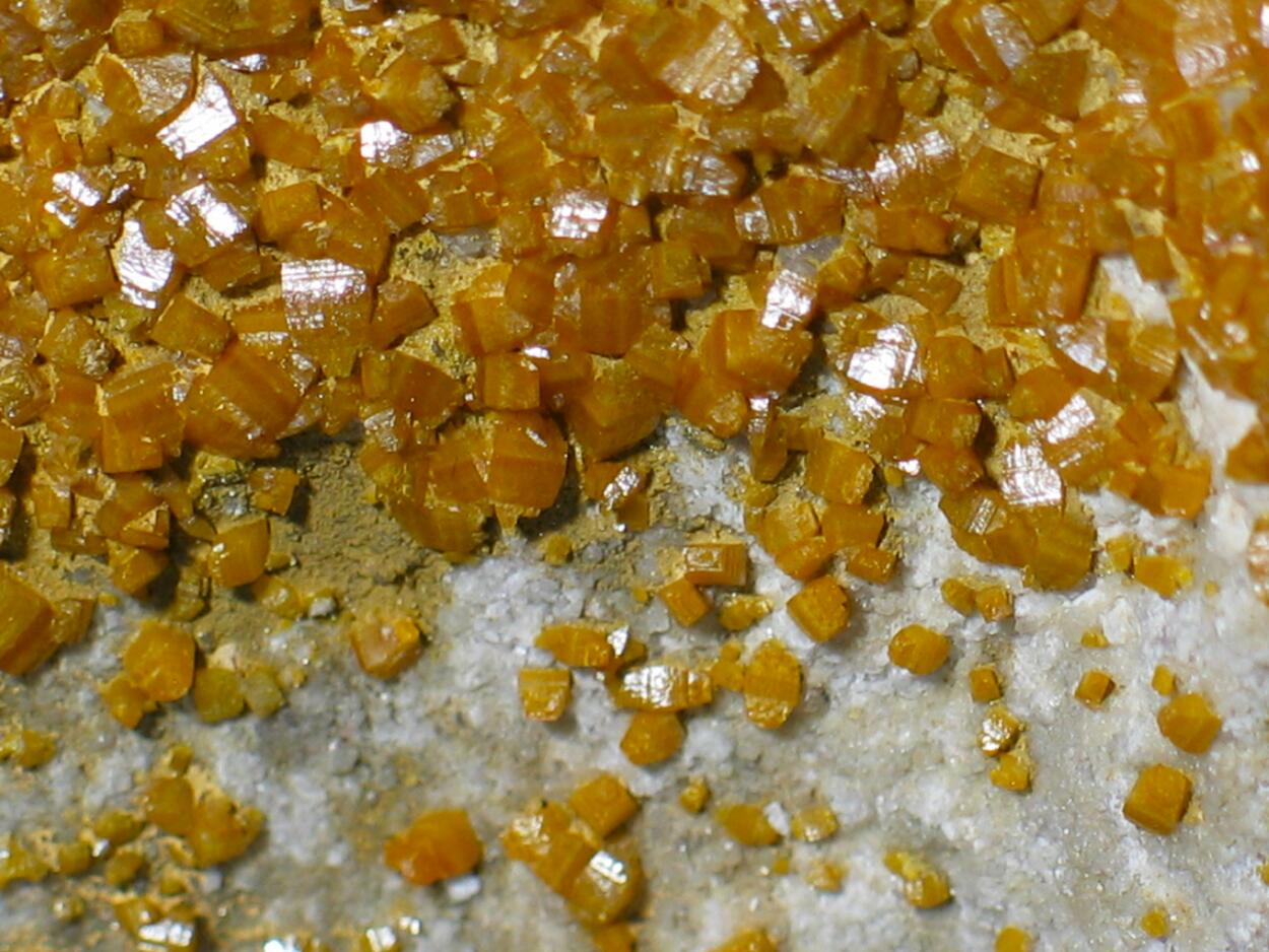 Wulfenite & Calcite