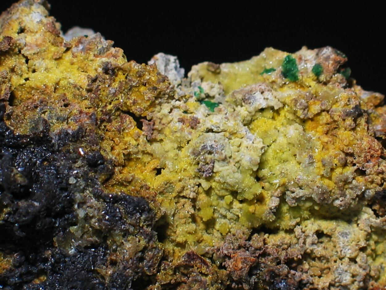 Parsonsite & Zeunerite On Pyromorphite