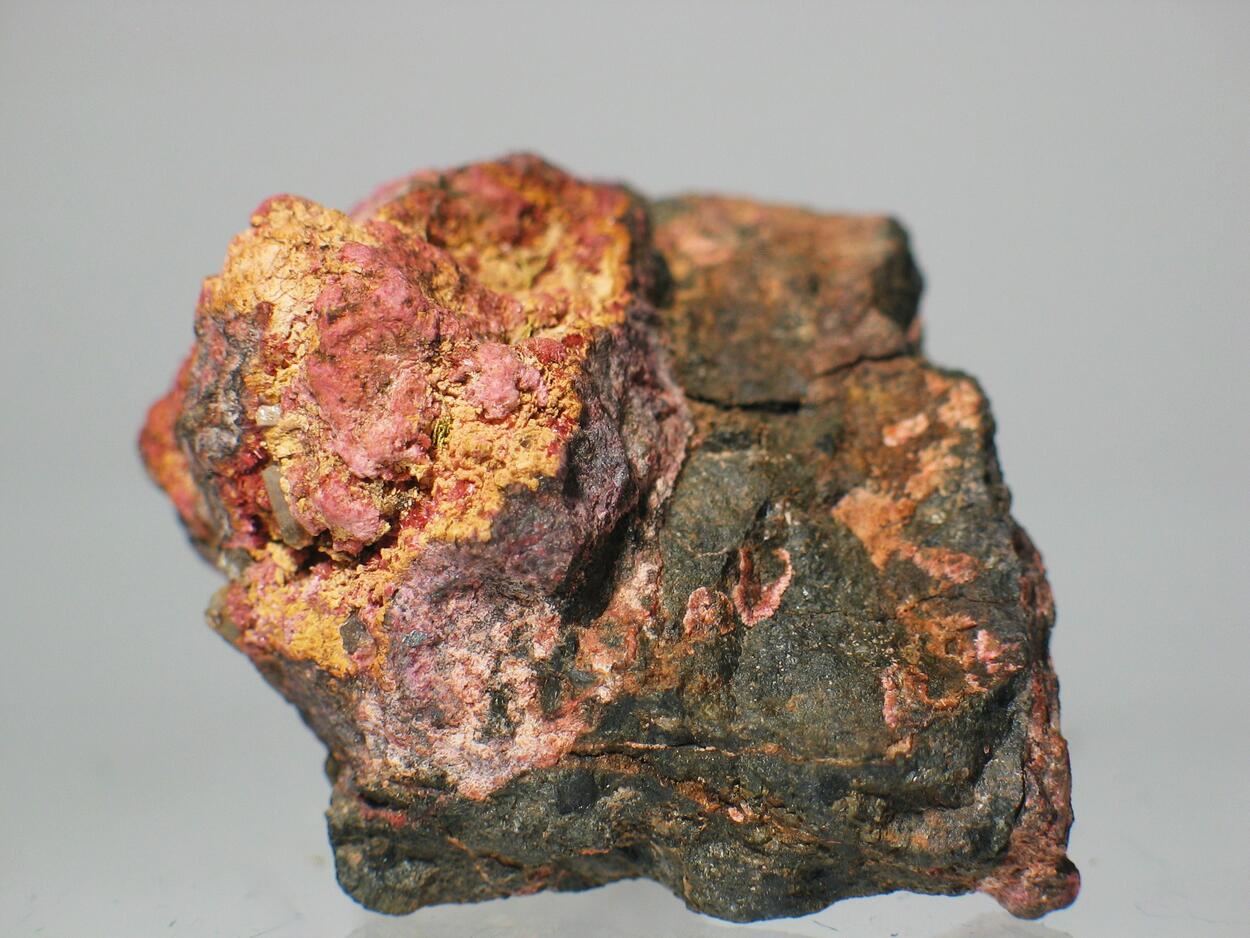 Gold & Electrum On Erythrite