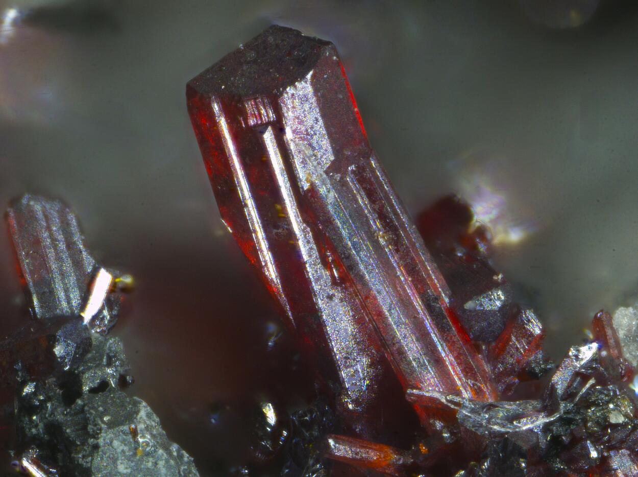 Proustite Xanthoconite & Imiterite