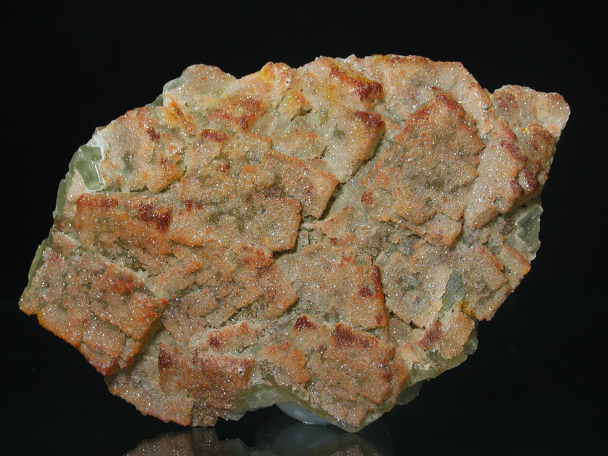 Eisenkiesel On Fluorite