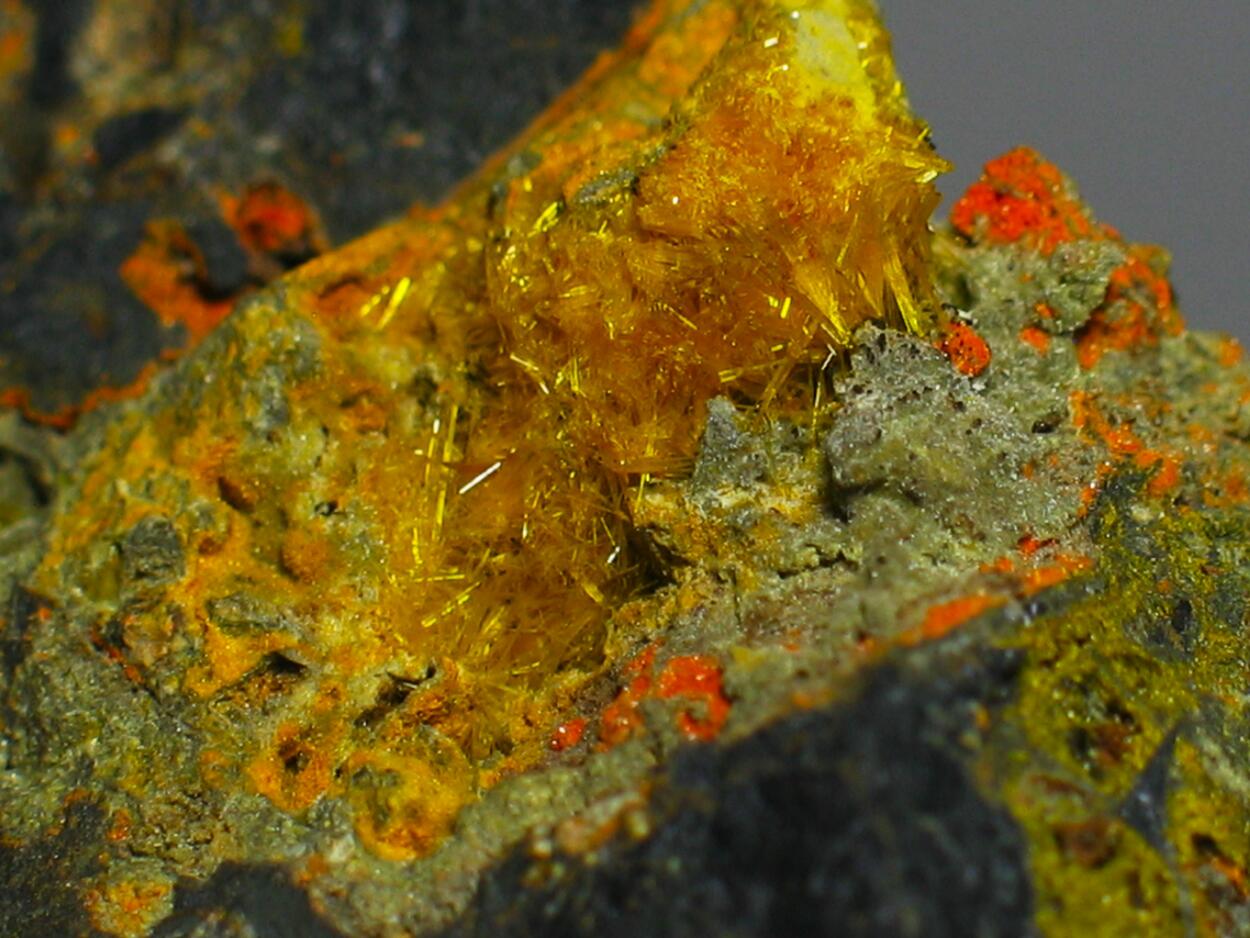 Wölsendorfite Rutherfordine Curite Uranophane