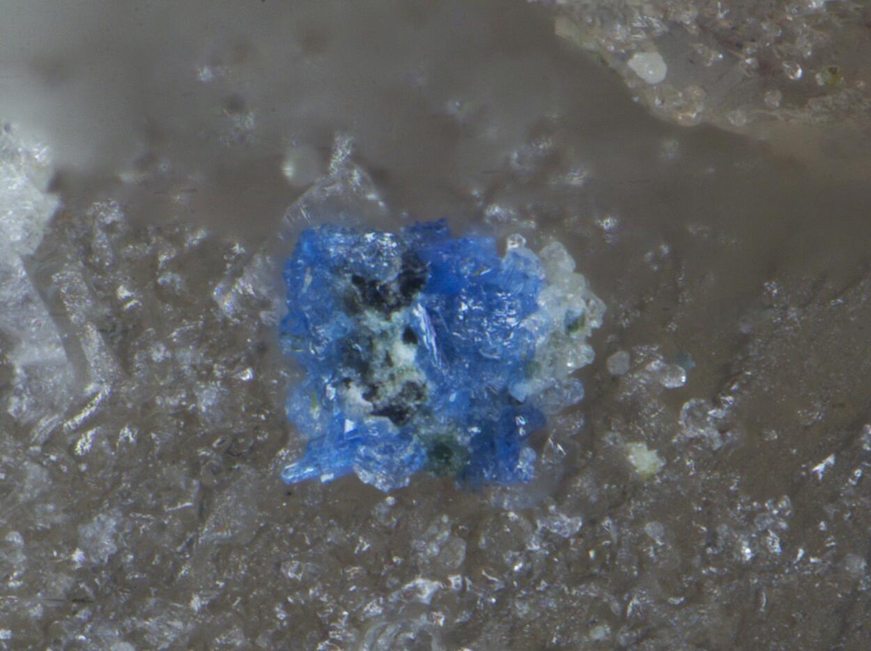 Linarite On Smithsonite