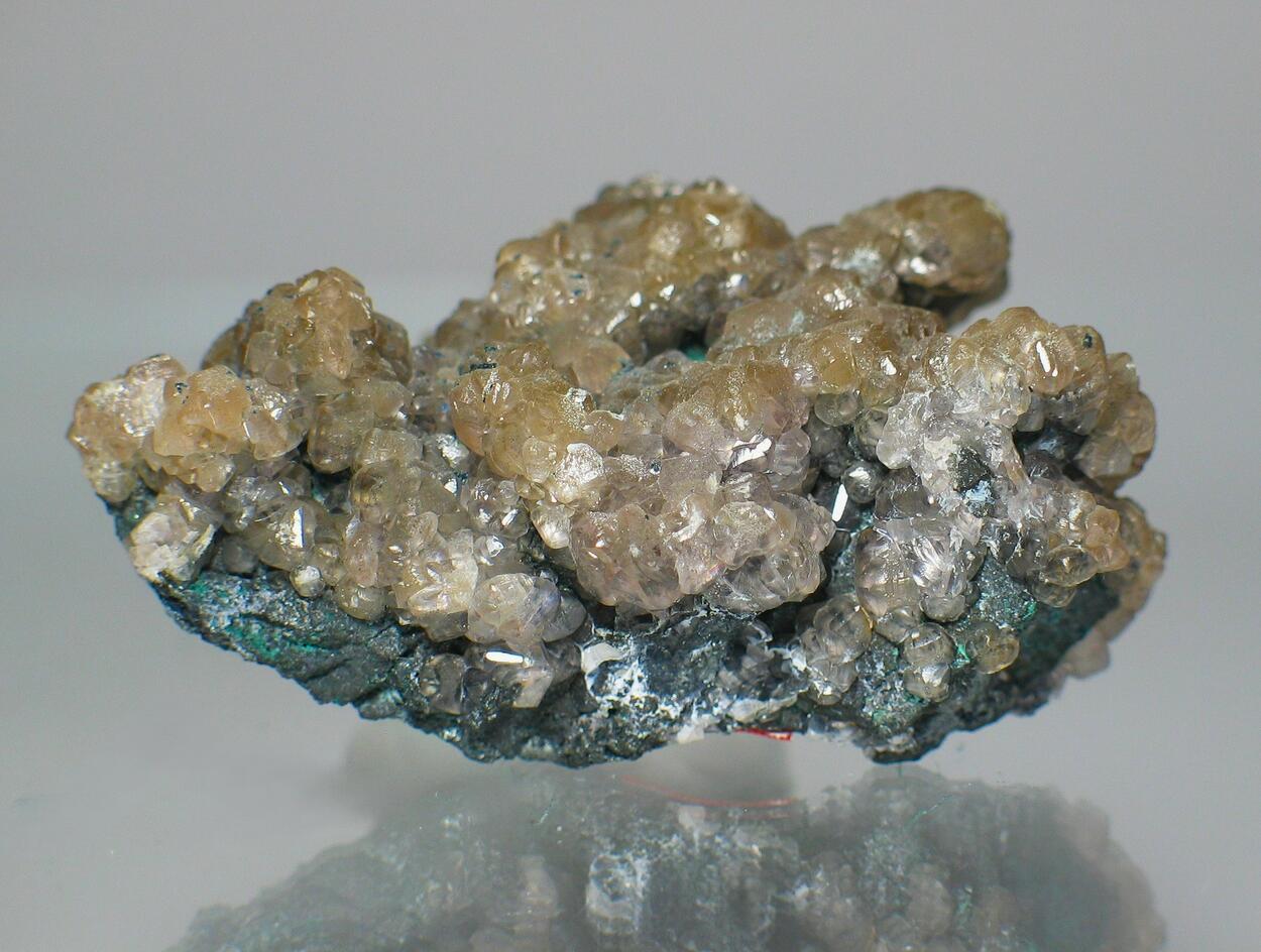 Linarite On Smithsonite