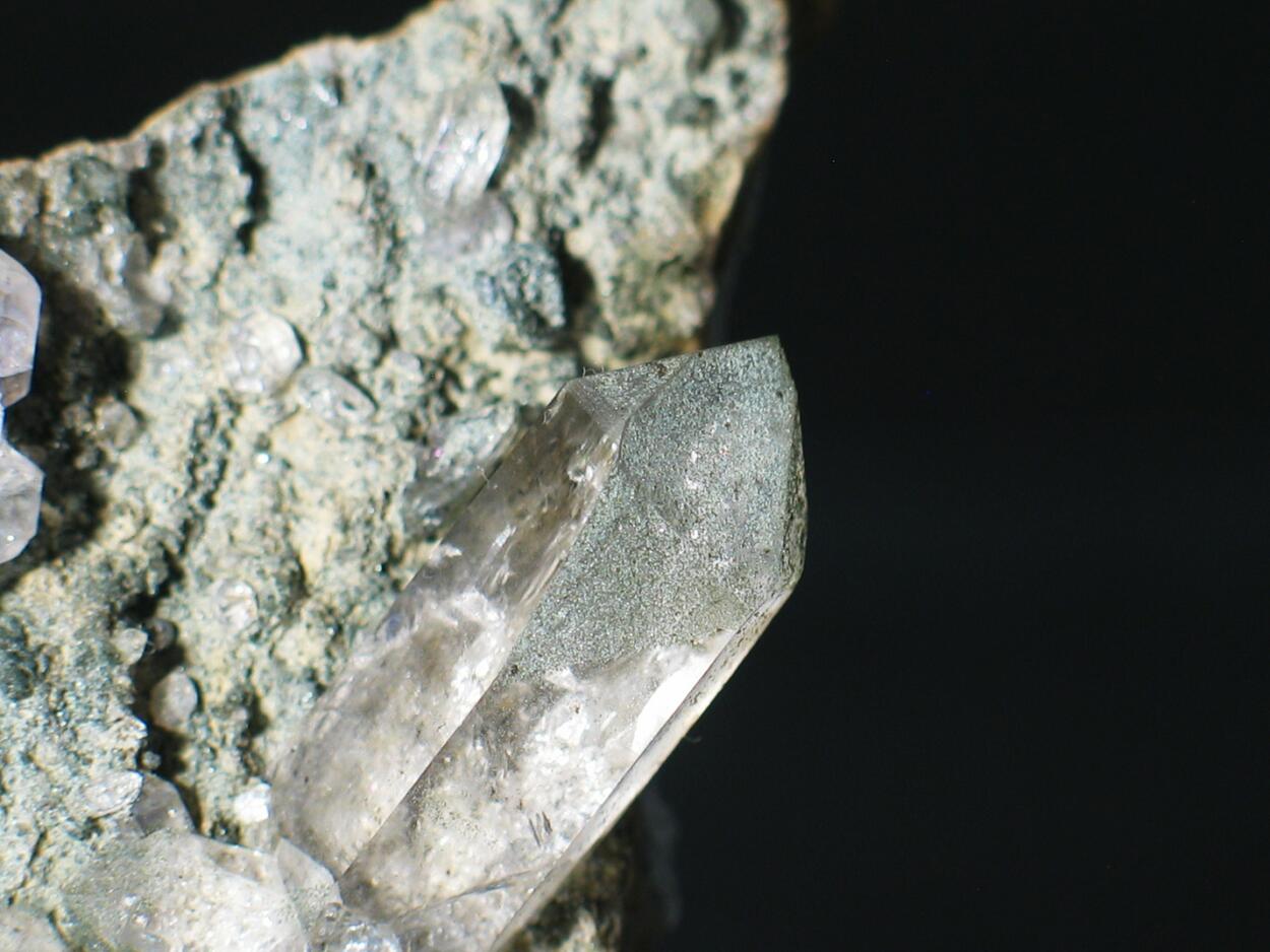Apatite & Rock Crystal