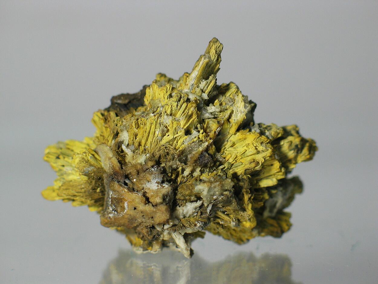 Valentinite On Stibnite