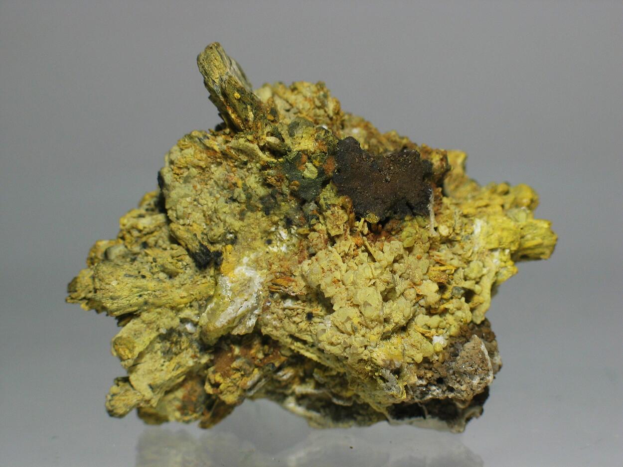 Valentinite On Stibnite