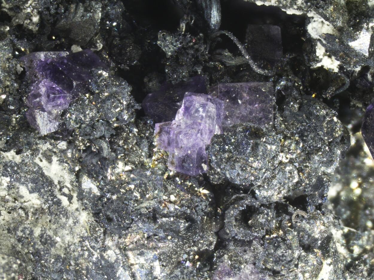 Silver Pyrargyrite Fluorite & Nickelskutterudite