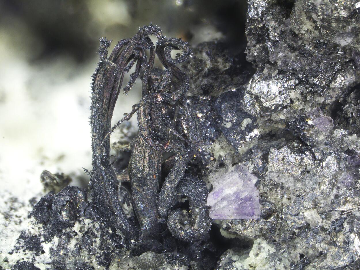 Silver Pyrargyrite Fluorite & Nickelskutterudite