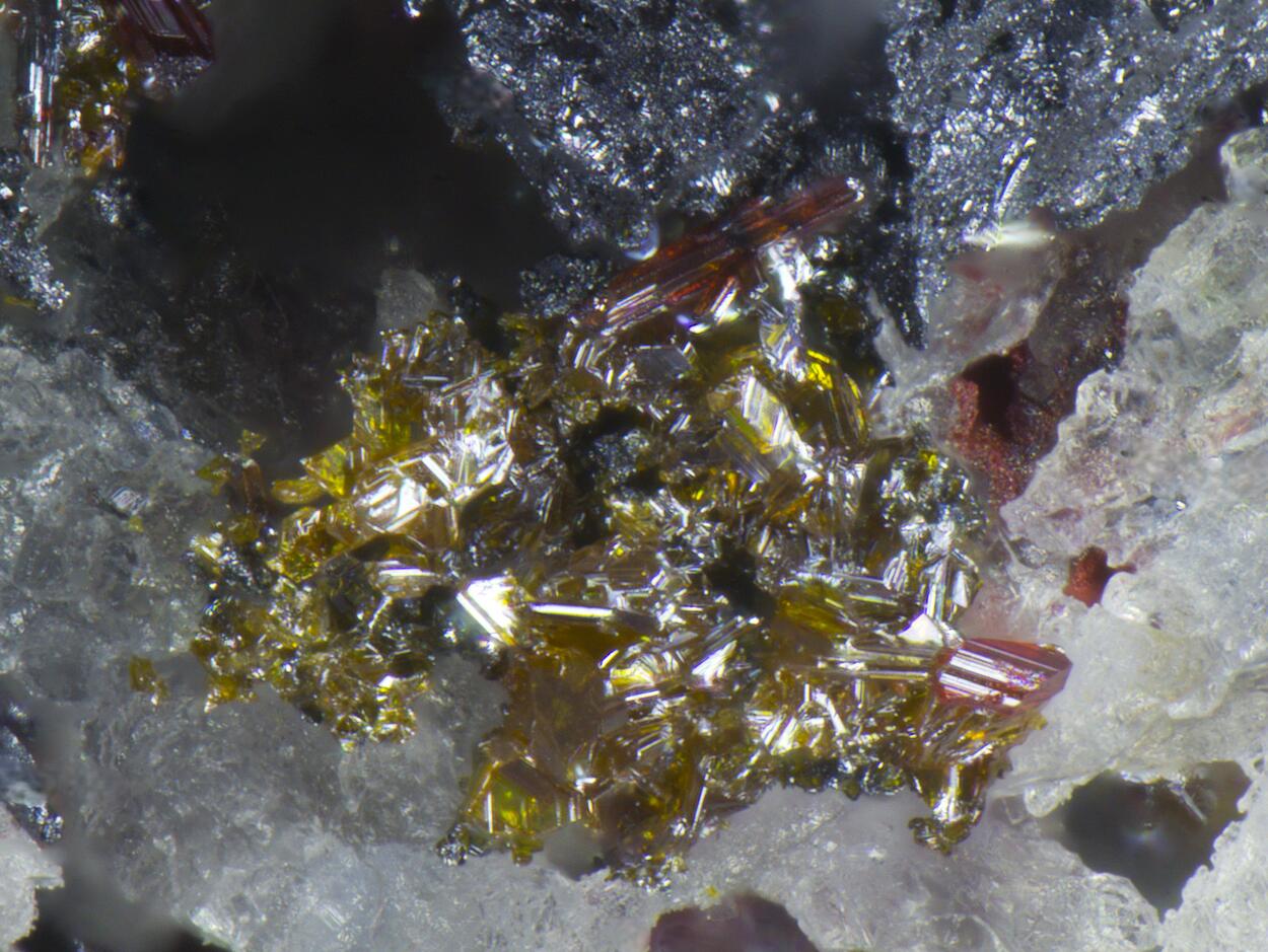 Proustite Xanthoconite & Imiterite