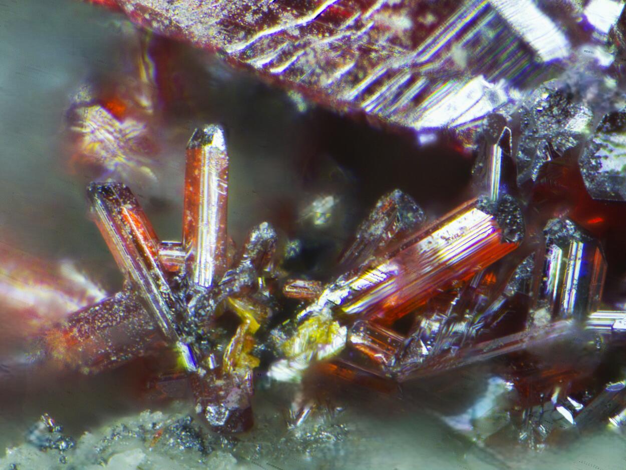 Proustite Xanthoconite & Imiterite