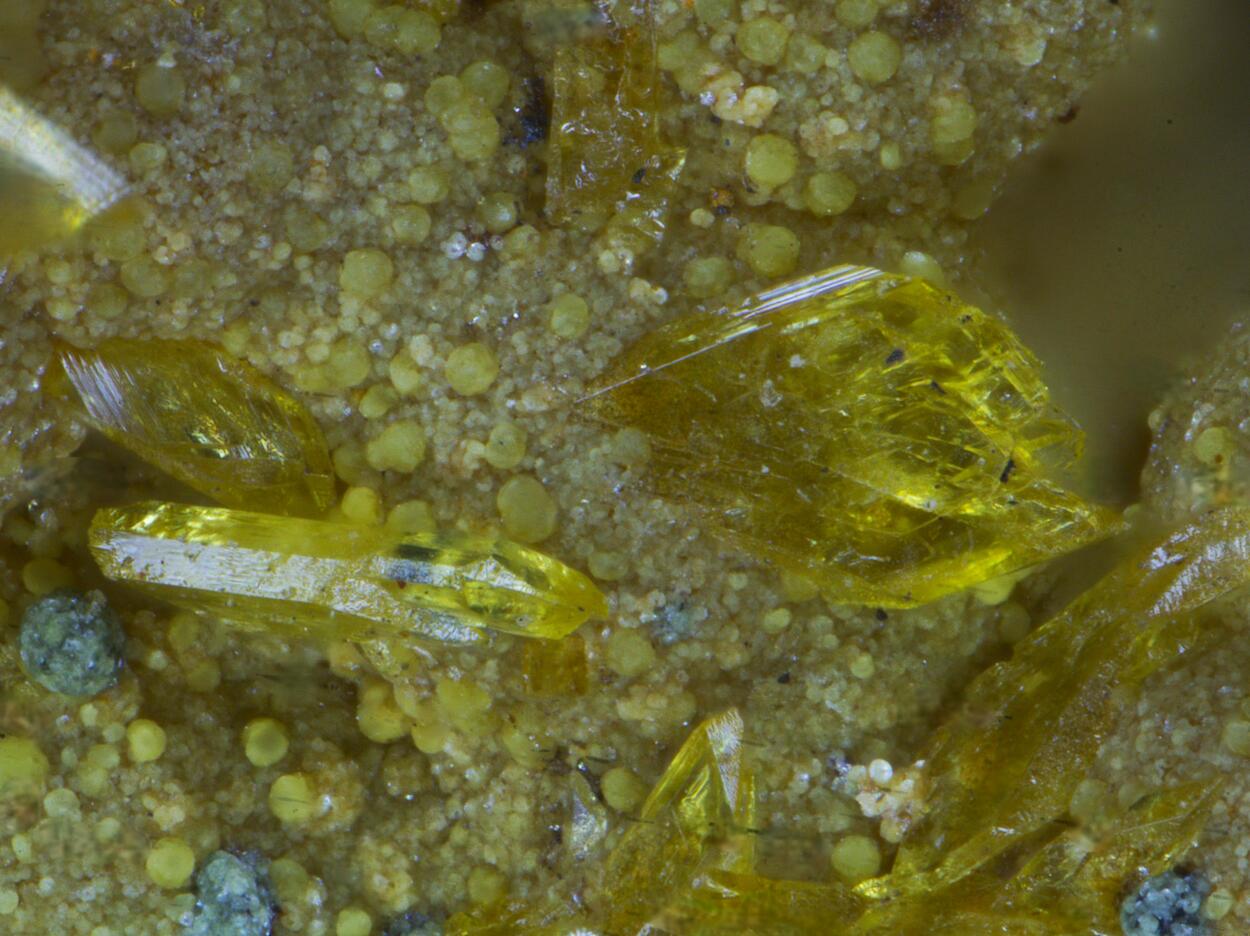 Stewartite On Apatite