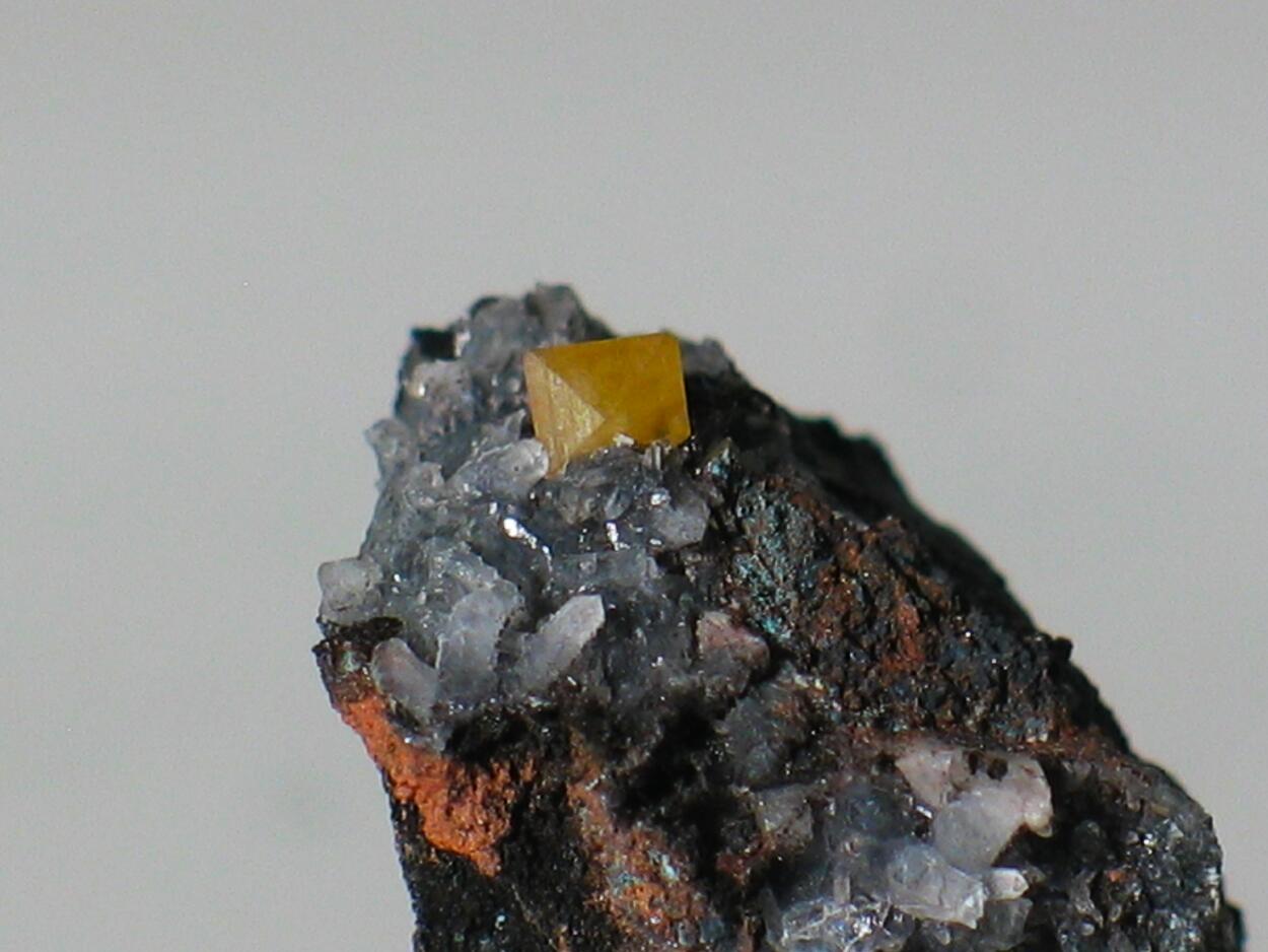 Wulfenite & Calcite