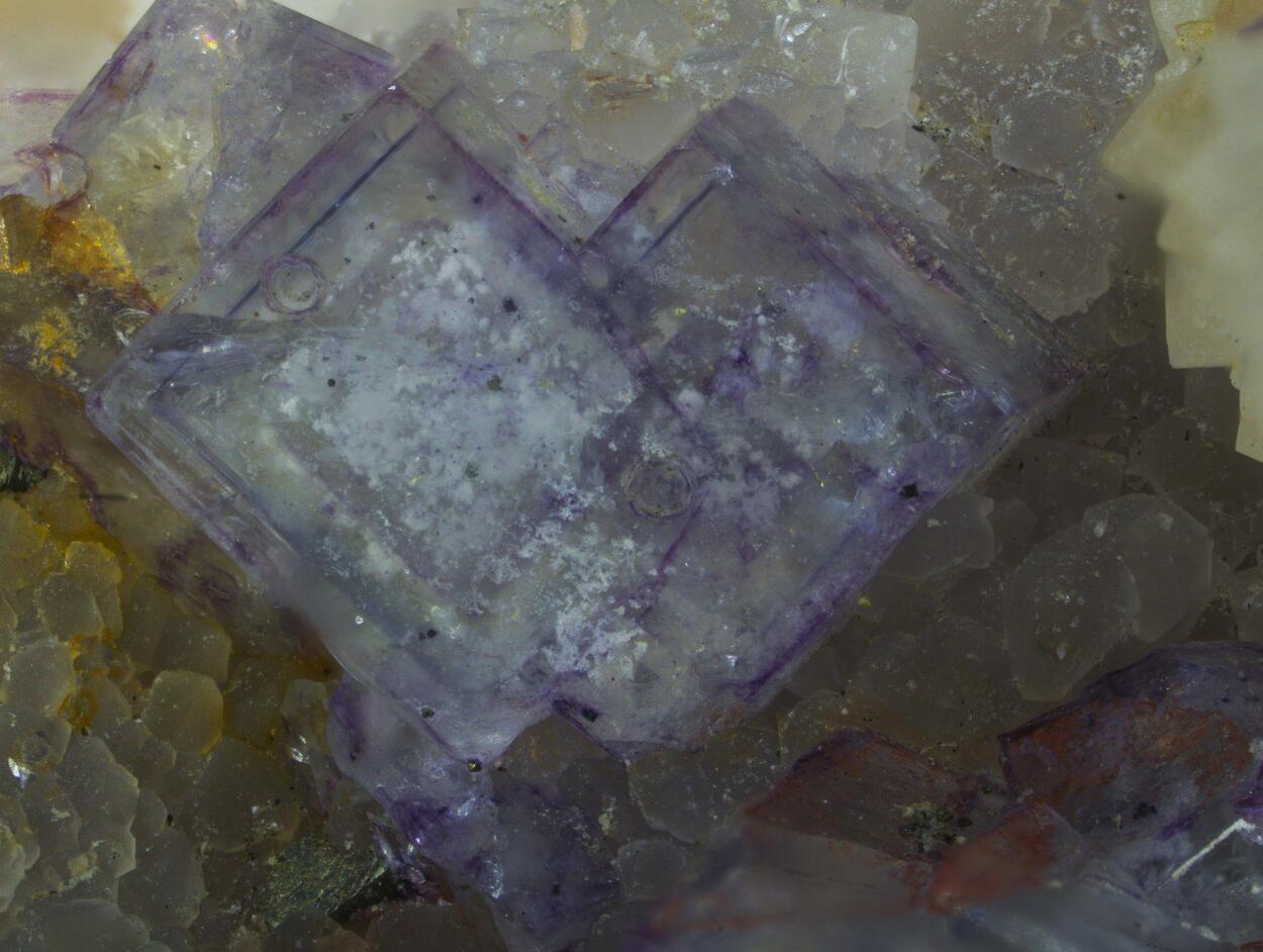 Fluorite & Pyrite